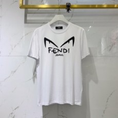 펜디 2020 SS 몬스터 프린팅 남성 반팔티