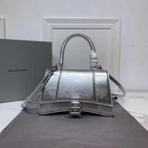 발렌시아가 2020 SS 금속로고 실버 스트랩 토트백 커스텀급