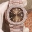 [최고급형/업버젼]Patek Philippe Nautilus Gold Full Diamond - 파텍필립 노틸러스 골드 풀다이아