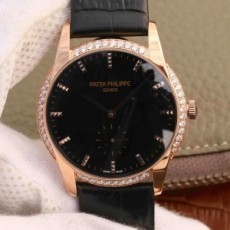 [최고급형/업버젼]Patek Philippe Rose Gold Roman Dial Diamond 7112R  - 파텍필립 7112R 다이아몬드 로즈골드
