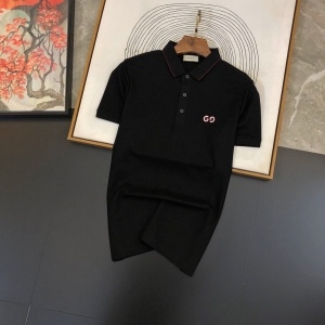 구찌 2020 SS GG로고 카라 남성 반팔티