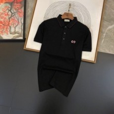 구찌 2020 SS GG로고 카라 남성 반팔티