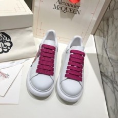 알렉산더 맥퀸 2020 SS 디즈니 핑크 여성 슈즈