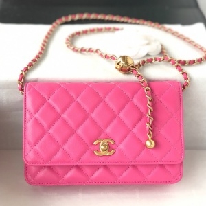 샤넬 2020 SS 램스킨 WOC 체인 클러치백 커스텀급