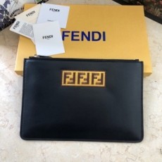 펜디 2020 SS F 각인로고 지퍼 클러치백