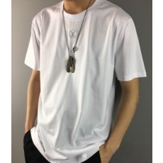 루이비통 2020 SS 캐릭터 로고 자수 남성 반팔티