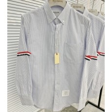 톰브라운 2020 SS 스트라이프 삼선 긴팔 셔츠
