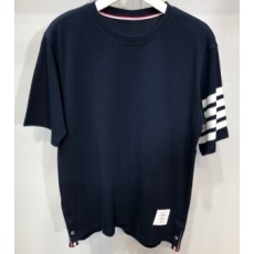 톰브라운 2020 SS 스트라이프 라운드넥 반팔티