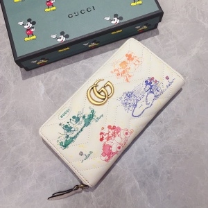 구찌 2020 SS 디즈니 마몬트 지퍼 장지갑 616765 커스텀급