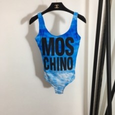 모스키노 2020 SS 캐릭터 프린트 여성 수영복