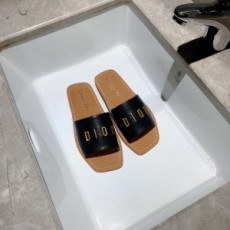 디올 2020 SS 금속로고 여성 슬리퍼