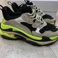 발렌시아가 2020 SS 트리플S 그레이형광 여성 슈즈