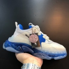발렌시아가 2020 SS 트리플S 그레이블루 커플 슈즈