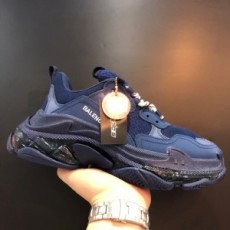 발렌시아가 2020 SS 트리플S 네이비 커플 슈즈