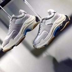 발렌시아가 트리플S 화이트 커플 슈즈 커스텀