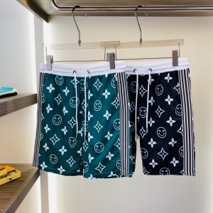 루이비통 2020 SS 모노그램 스트라이프 남성 반바지