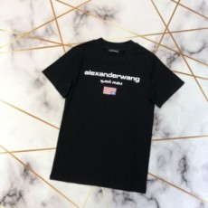 알렉산더왕 2020 SS 로고 라운드넥 여성 반팔티