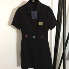 루이비통 2020 SS 모노그램 자수 여성 원피스