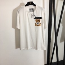 모스키노 2020 SS 캐릭터 로고 여성 반팔티