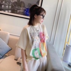 구찌 2020 SS 캐릭터 스케치 여성 반팔티