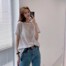 버버리 2020 SS TB로고 캐릭터 여성 반팔티