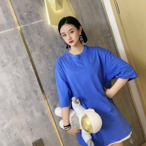 발렌시아가 2020 SS 캐릭터 로고 여성 반팔티