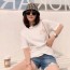 디올 2020 SS 캐릭터 프린트 여성 반팔티