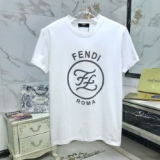 펜디 2020 SS 캐릭터 프린트 남성 반팔티