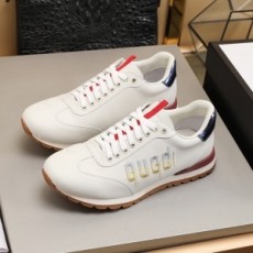구찌 GUCCI 2020 SS 로고 자수 투톤 남성 슈즈