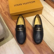 루이비통 LOUIS VUITTON 2020 SS 금속로고 레더 남성 구두