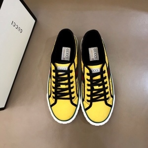 구찌 GUCCI 2020 SS 옐로우 삼선 커플 슈즈