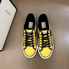 구찌 GUCCI 2020 SS 옐로우 삼선 커플 슈즈