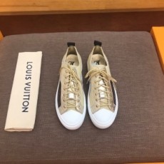 루이비통 LOUIS VUITTON 2020 SS 로고 자수 투톤 커플 슈즈
