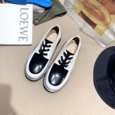 마르니 MARNI 2020 SS 스티치 투톤 레더 여성 슈즈