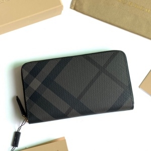 버버리 BURBERRY 2020 SS 체크 지퍼돌이 장지갑 커스텀급