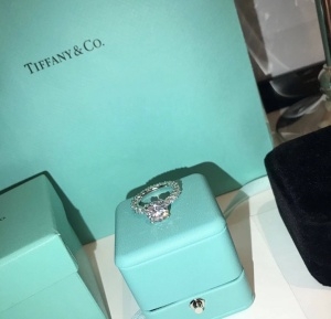 티파니 TIFFANY 2020 SS 큐빅 925 은 반지