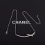 샤넬 CHANEL 2020 SS 캐릭터 큐빅 리본 목걸이 커스텀급