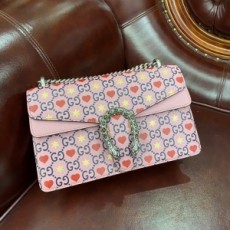 구찌 GUCCI 2020 SS 디오니소스 하트 체인 크로스백 476432/400249 커스텀급