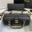 샤넬 CHANEL 2020 SS 램스킨 퀄팅 지퍼 체인 토트백 커스텀급