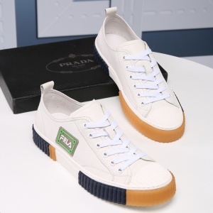 프라다 PRADA 2020 SS 투톤 패치 남성 슈즈