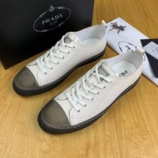프라다 PRADA 2020 SS 레더 투톤 남성 슈즈