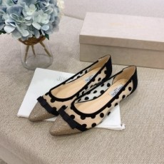 지미추 JIMMY CHOO 2020 SS 투톤 땡땡이 여성 구두