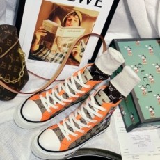 구찌 GUCCI 2020 SS 캐릭터 패치 하이탑 여성 슈즈