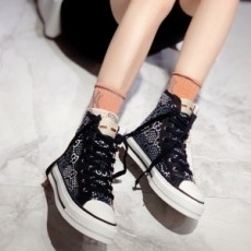 구찌 GUCCI 2020 SS GG 캐릭터 하이탑 여성 슈즈