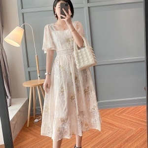 발렌티노 VELENTINO 2020 SS 레이스 플라워 여성 원피스