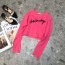 발렌시아가 BALENCIAGA 2020 SS 로고 자수 여성 긴팔티