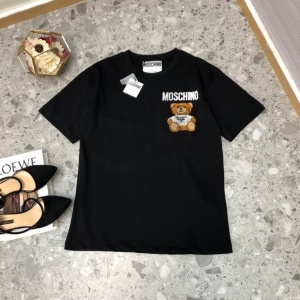 모스키노 MOSCHINO 2020 SS 곰돌이 캐릭터 여성 반팔티