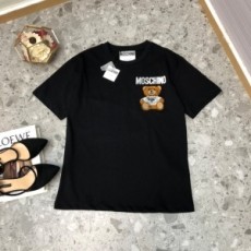 모스키노 MOSCHINO 2020 SS 곰돌이 캐릭터 여성 반팔티