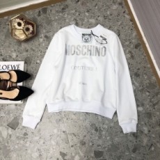 모스키노 MOSCHINO 2020 SS 로고 프린트 여성 긴팔티
