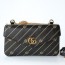 구찌 GUCCI 2020 SS 띠아라 플랩 더블 숄더백 524822 커스텀급